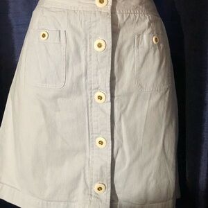 Vineyard Vines blue and white pinstriped skirt 4